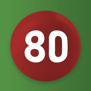 80-labdás bingó