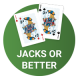 Jacks or better video poker