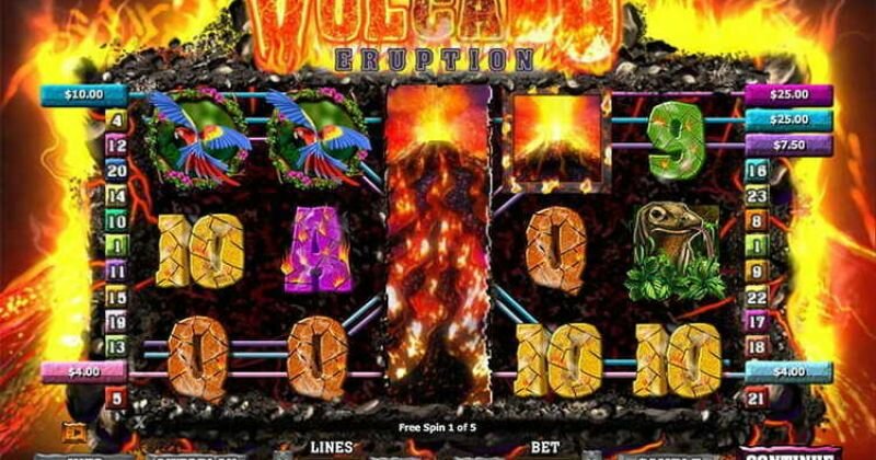 Játssz a A Volcano Eruption online nyerőgép a NextGen-től slottal most ingyen! | Kaszinok Online