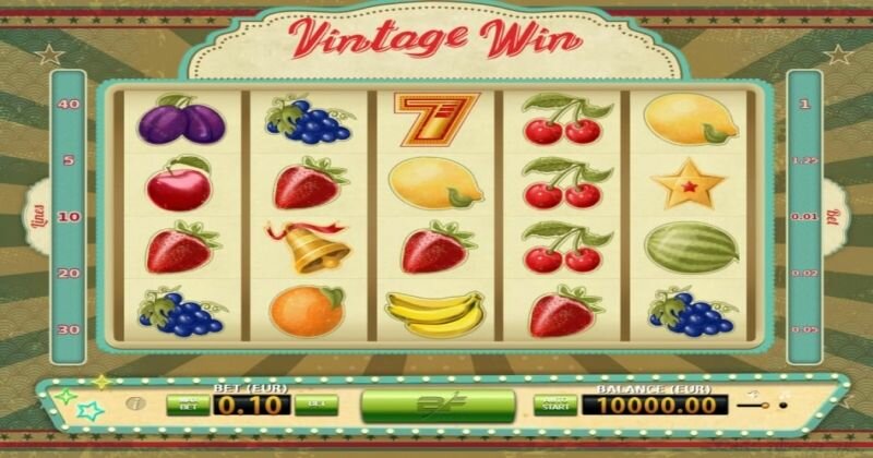 Játssz a A Vintage Win online nyerőgép a BF Gamestől slottal most ingyen! | Kaszinok Online